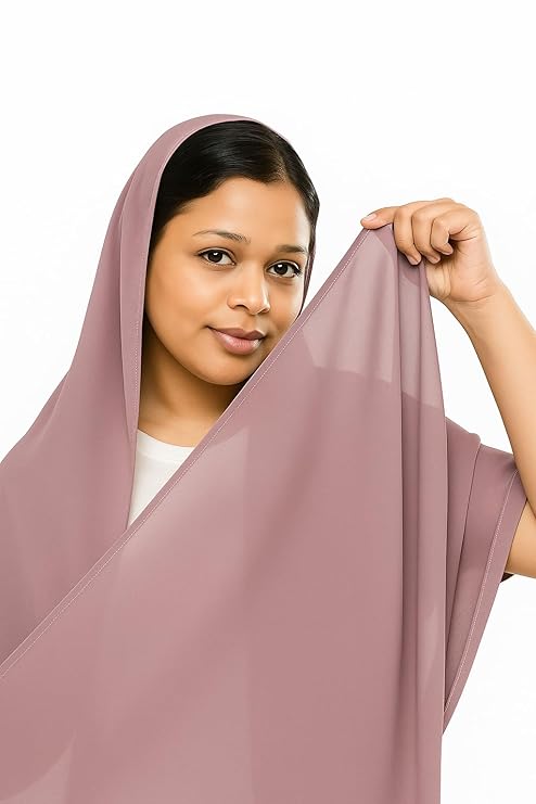 Premium Chiffon Hijab - Lavender