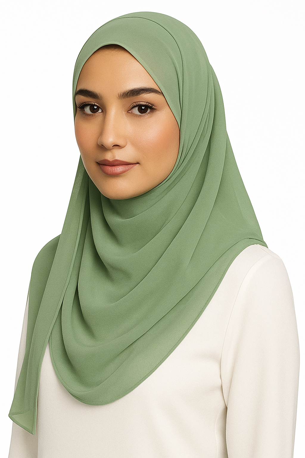 Sage green hijab